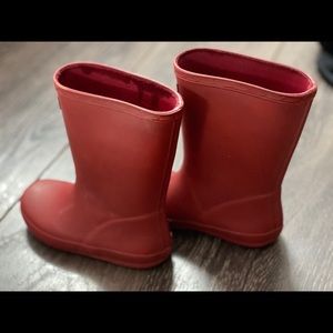 Hunter Military Red Boots